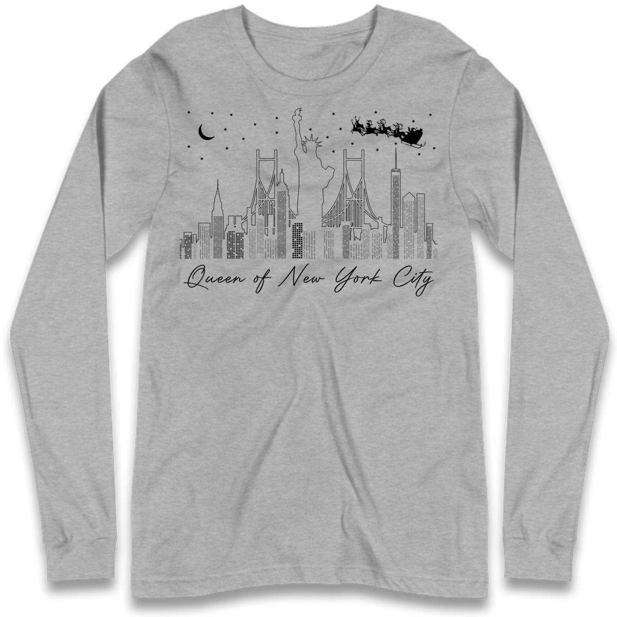 Queen Of New York City Long Sleeve T-Shirt