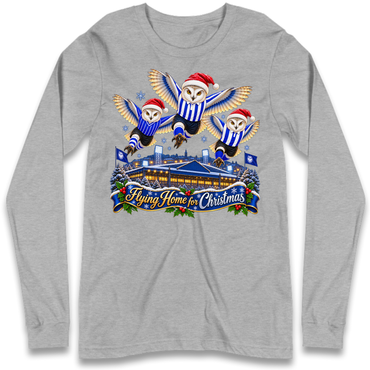 Sheff Wed Christmas Long Sleeve T-Shirt