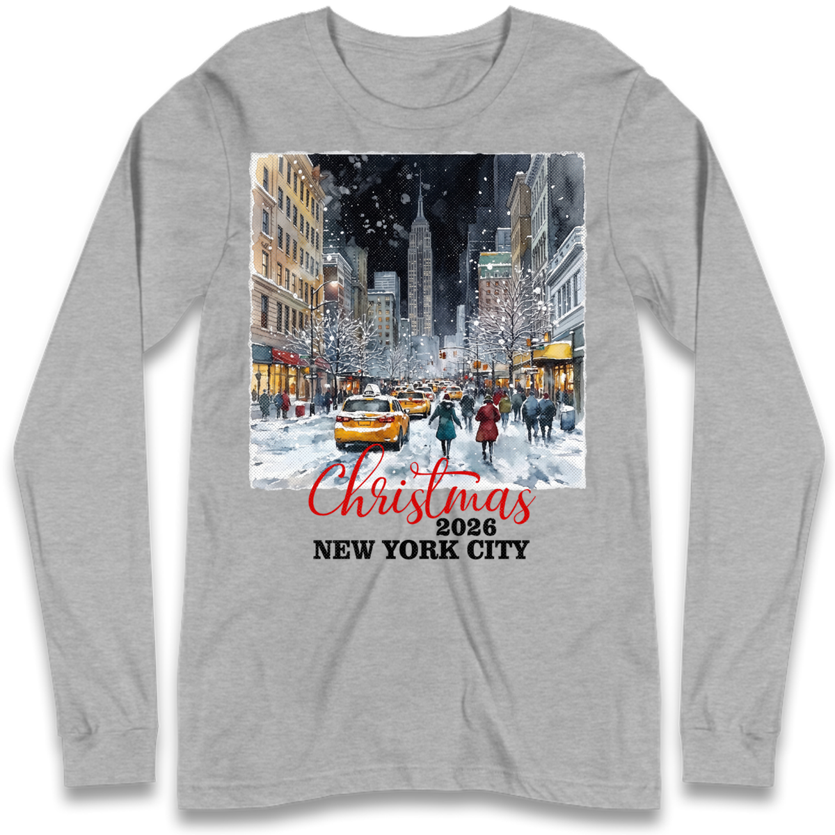 New York Winter Gift Long Sleeve T-Shirt