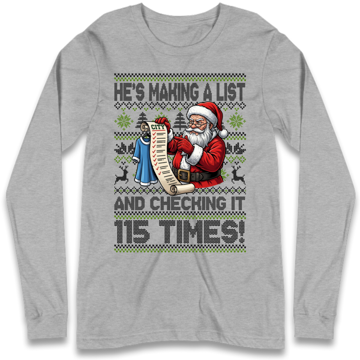 Making A List Long Sleeve T-Shirt