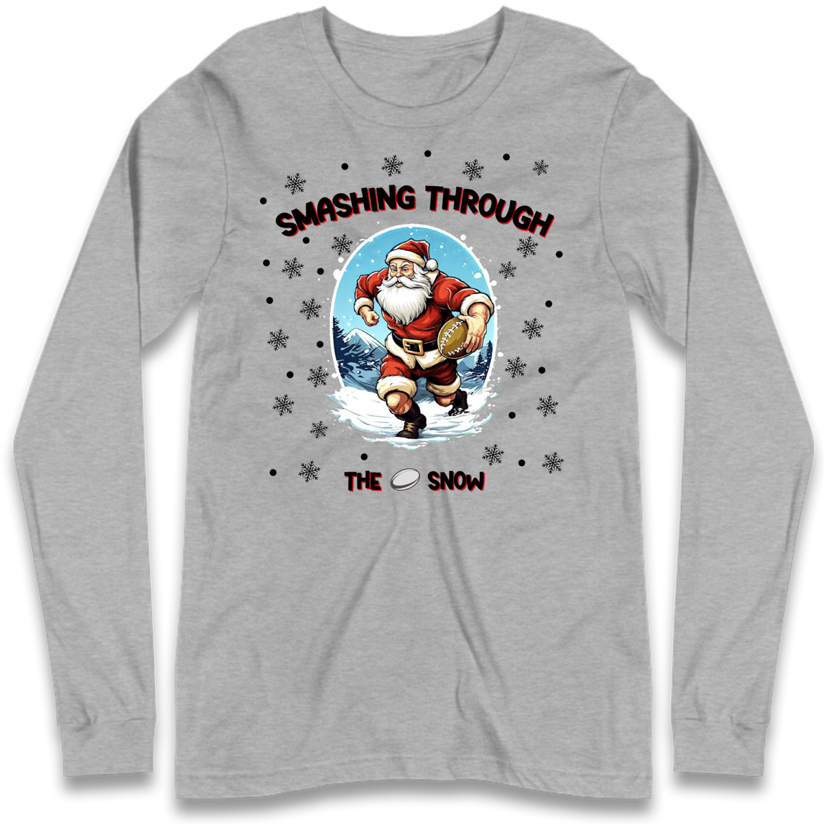 Rugby Santa Clothing Long Sleeve T-Shirt