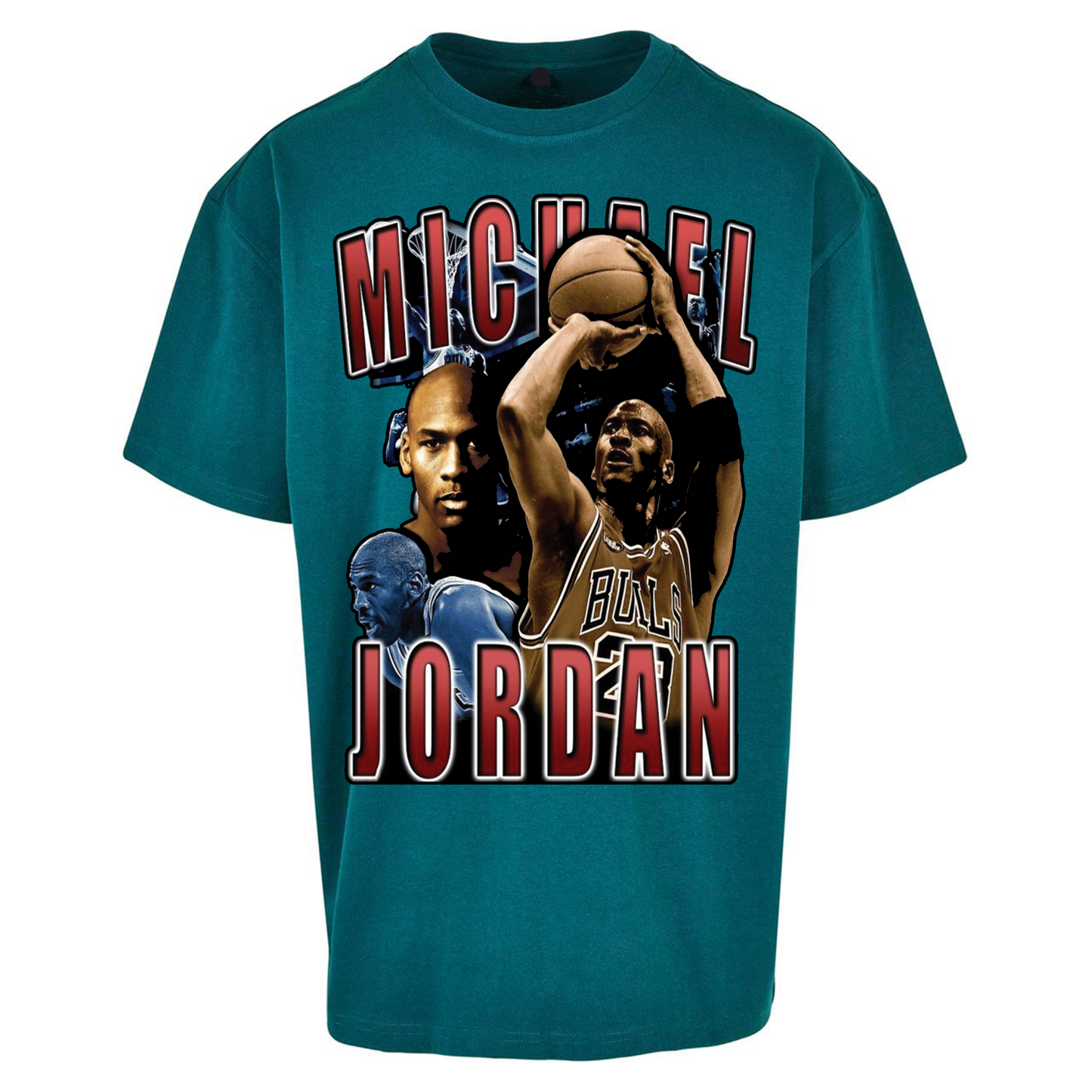 Michael Jordan Bulls Oversized T Shirts