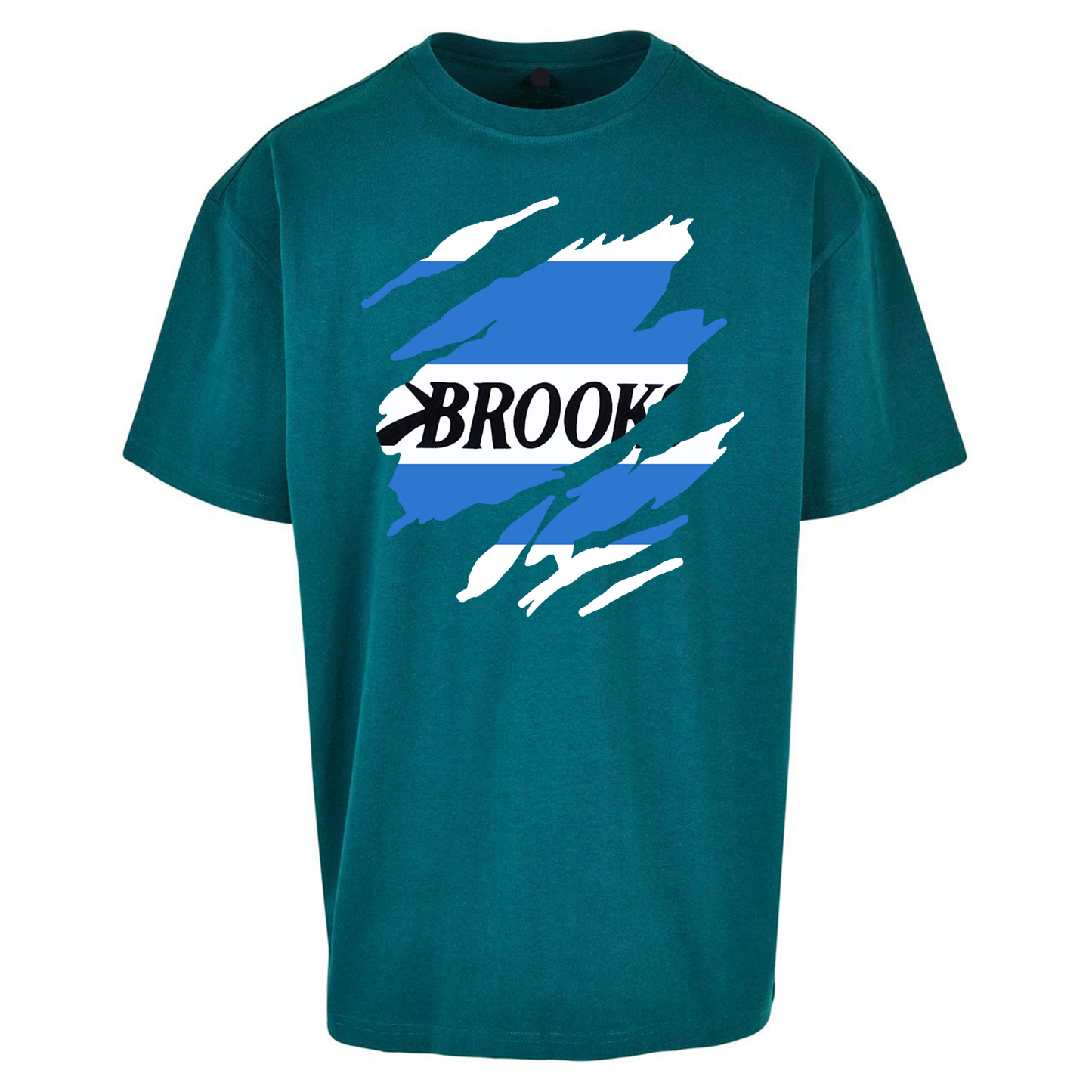 Retro QPR 1992 Torn Effect Oversized T Shirts