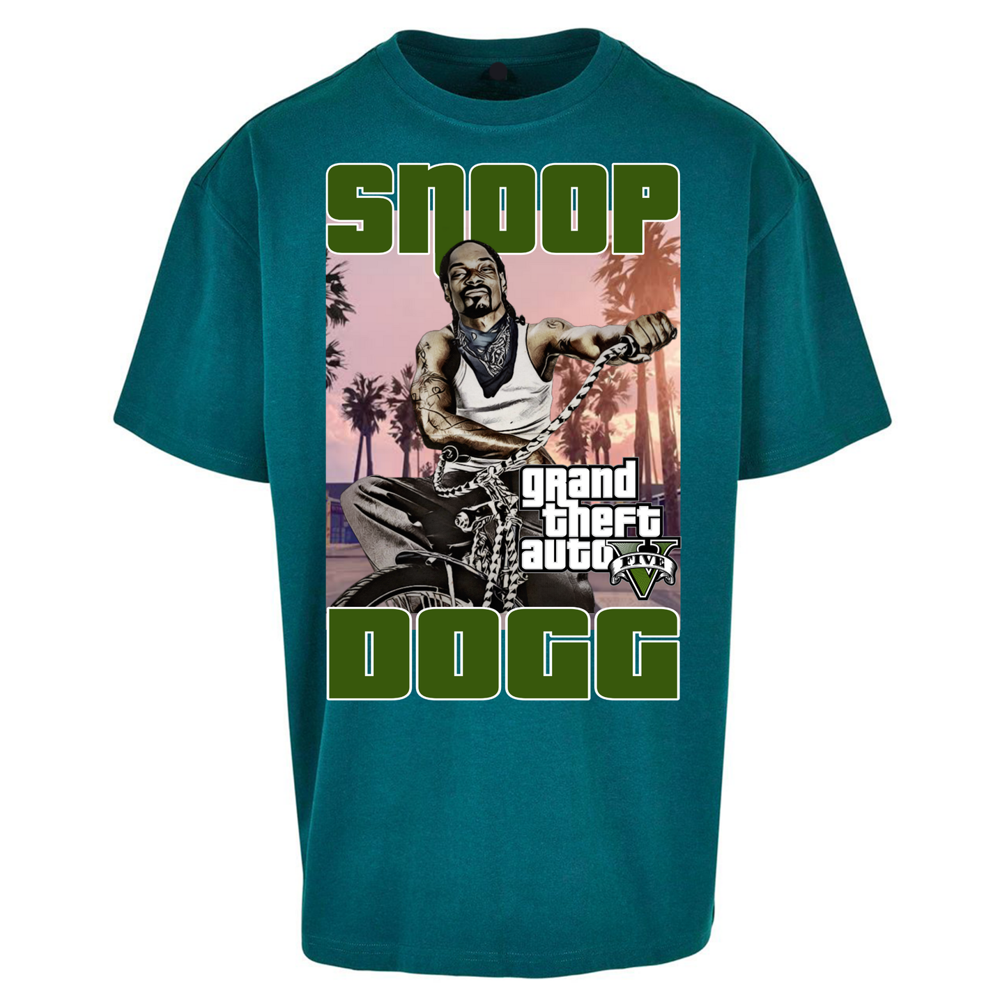 Snoop Dogg Grand Theft Auto Oversized T Shirts