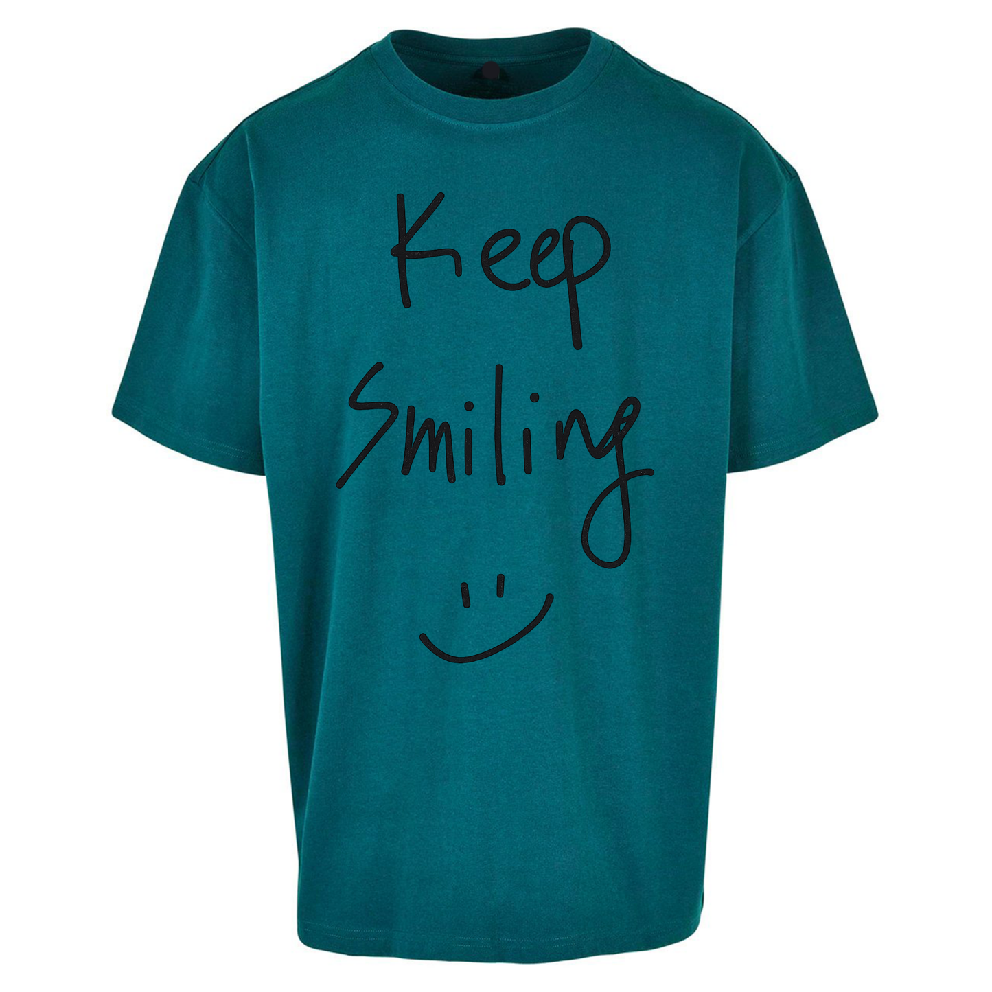 Keep Smiling Oversized T Shirts