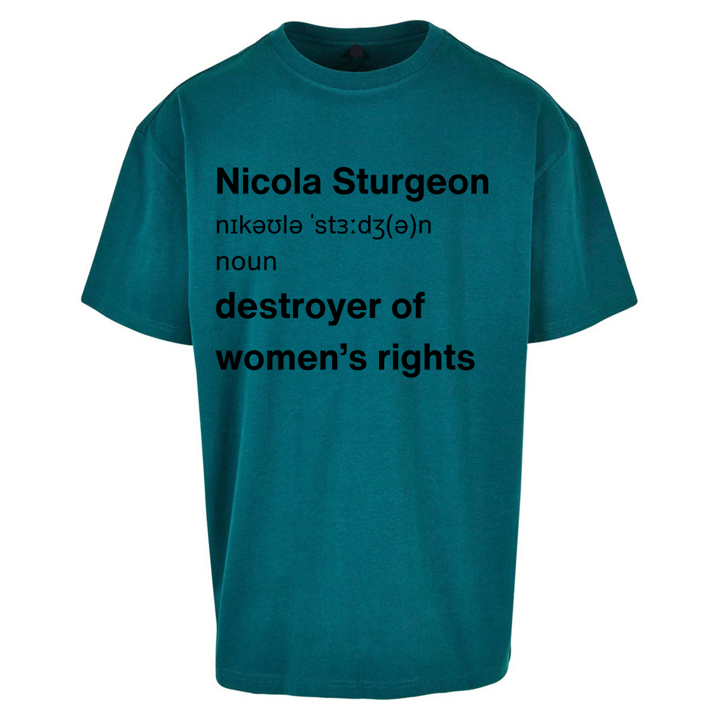 JK Rowling Nicola Sturgeon T Shirt Oversized T Shirts