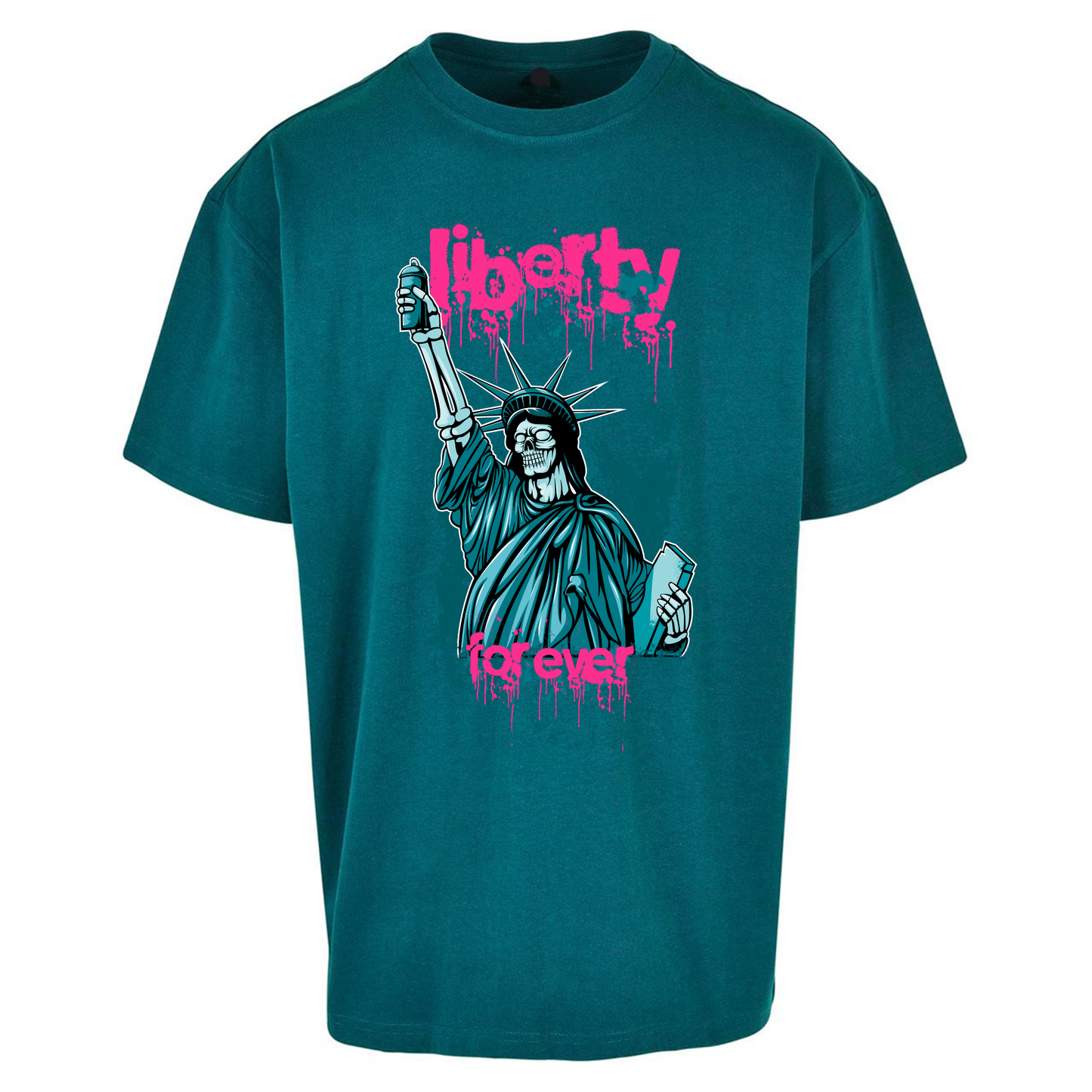 Liberty For Ever Oversized T Shirts