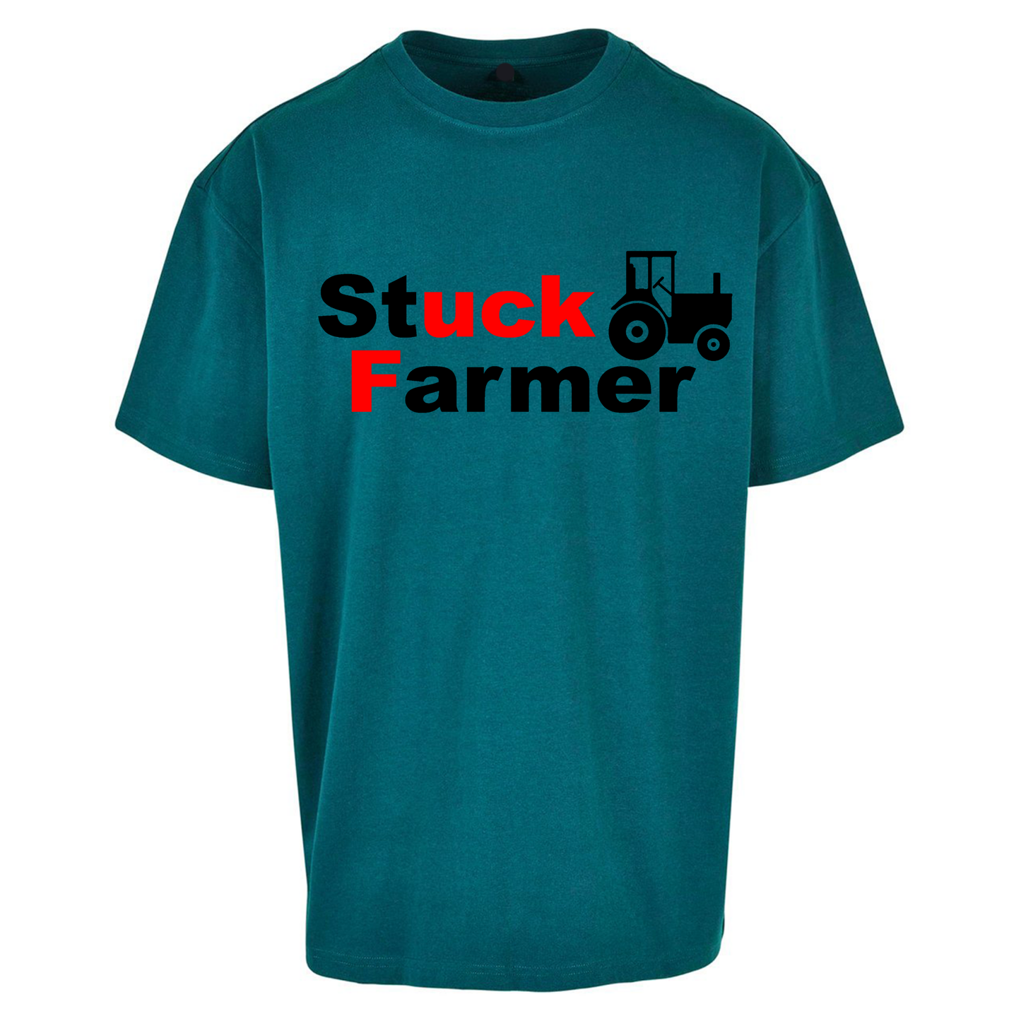 Stuck Farmer Oversized T Shirt