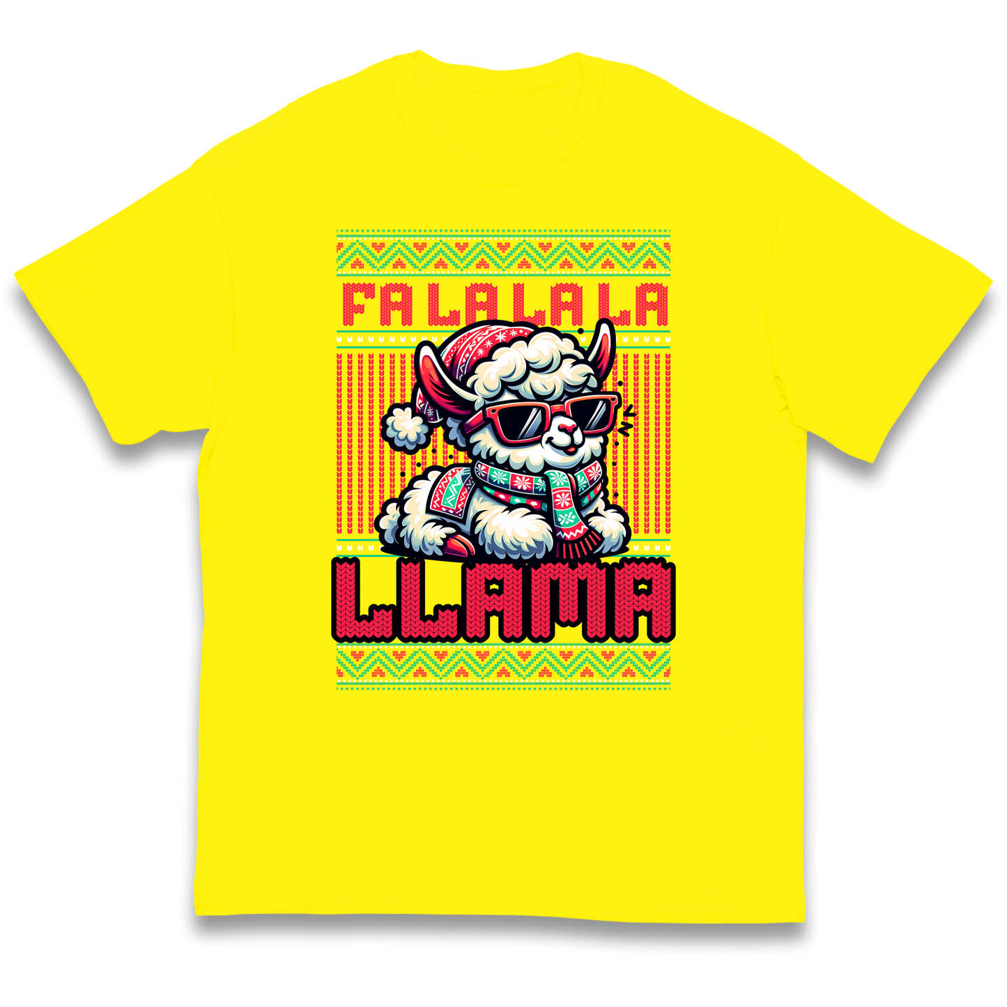FA LA LA LA LLAMA kids t shirt