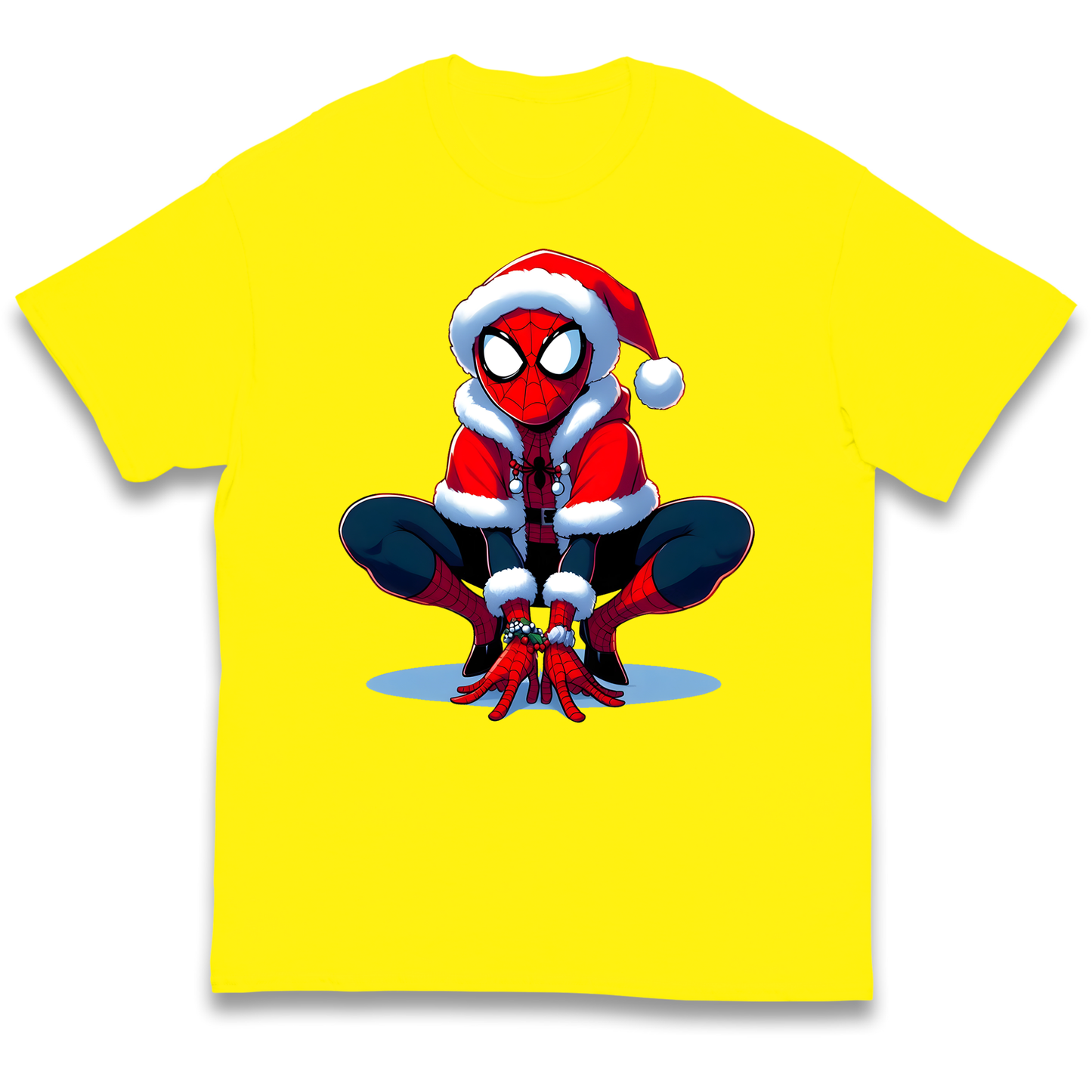 Spiderman Santa kids t shirt