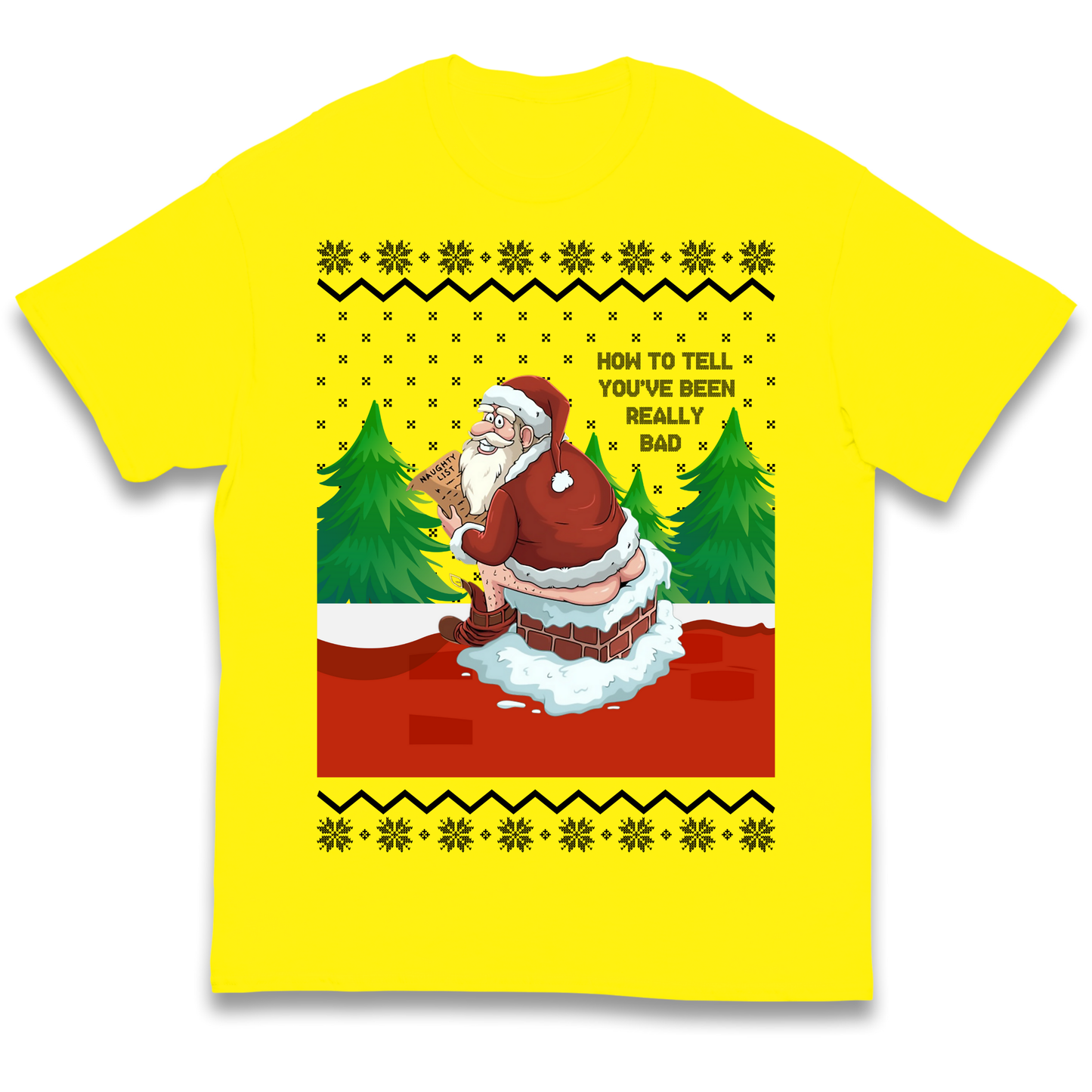How To Tell That You've Been Really Bad kids t shirt