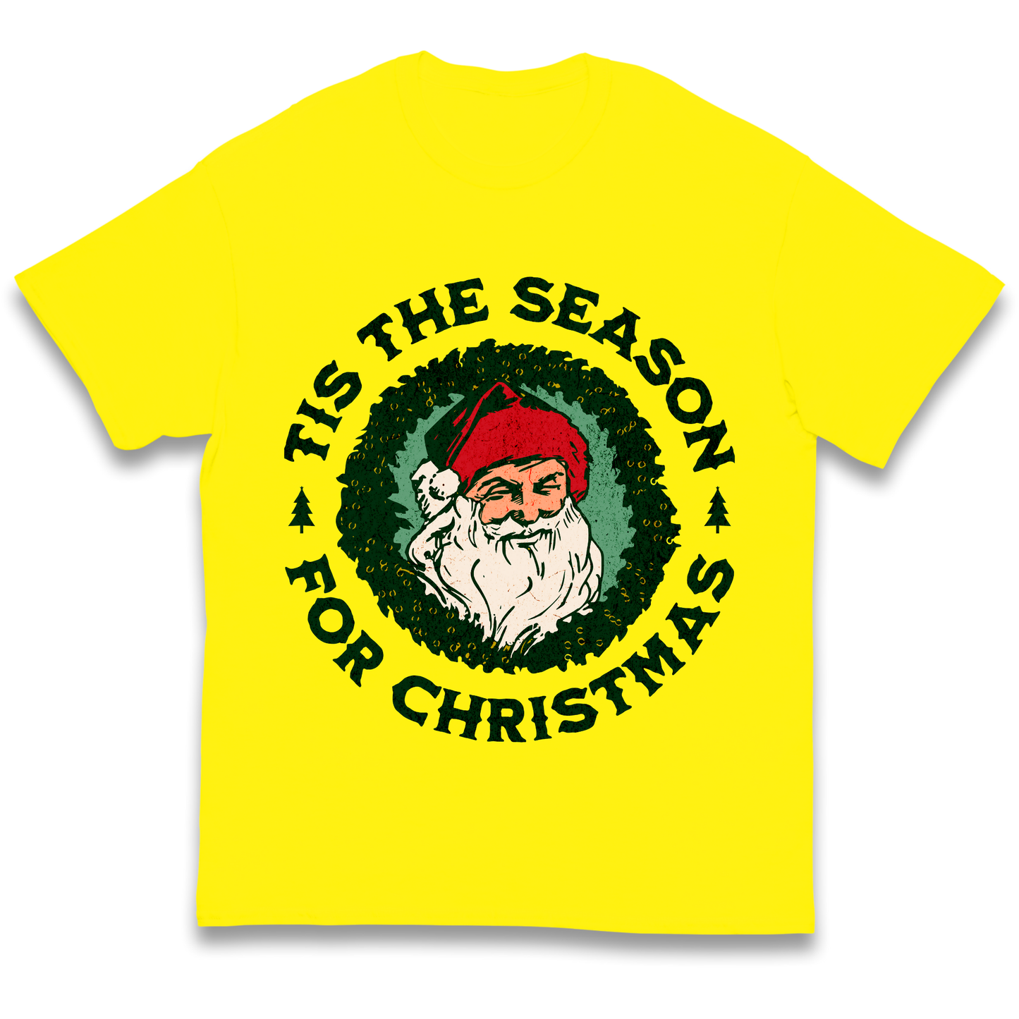 Tis The Season Santa Claus Christmas kids t shirt