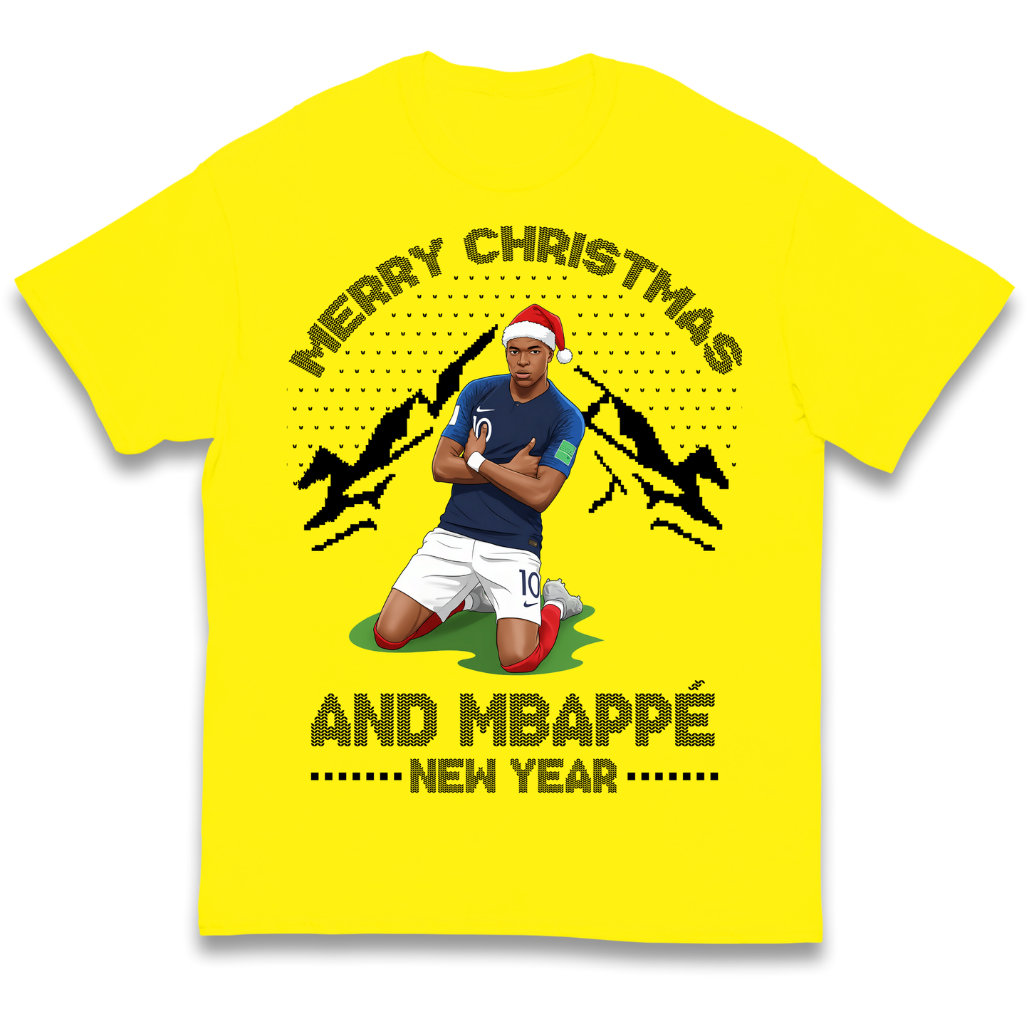 Mbappe Christmas Kids T Shirt
