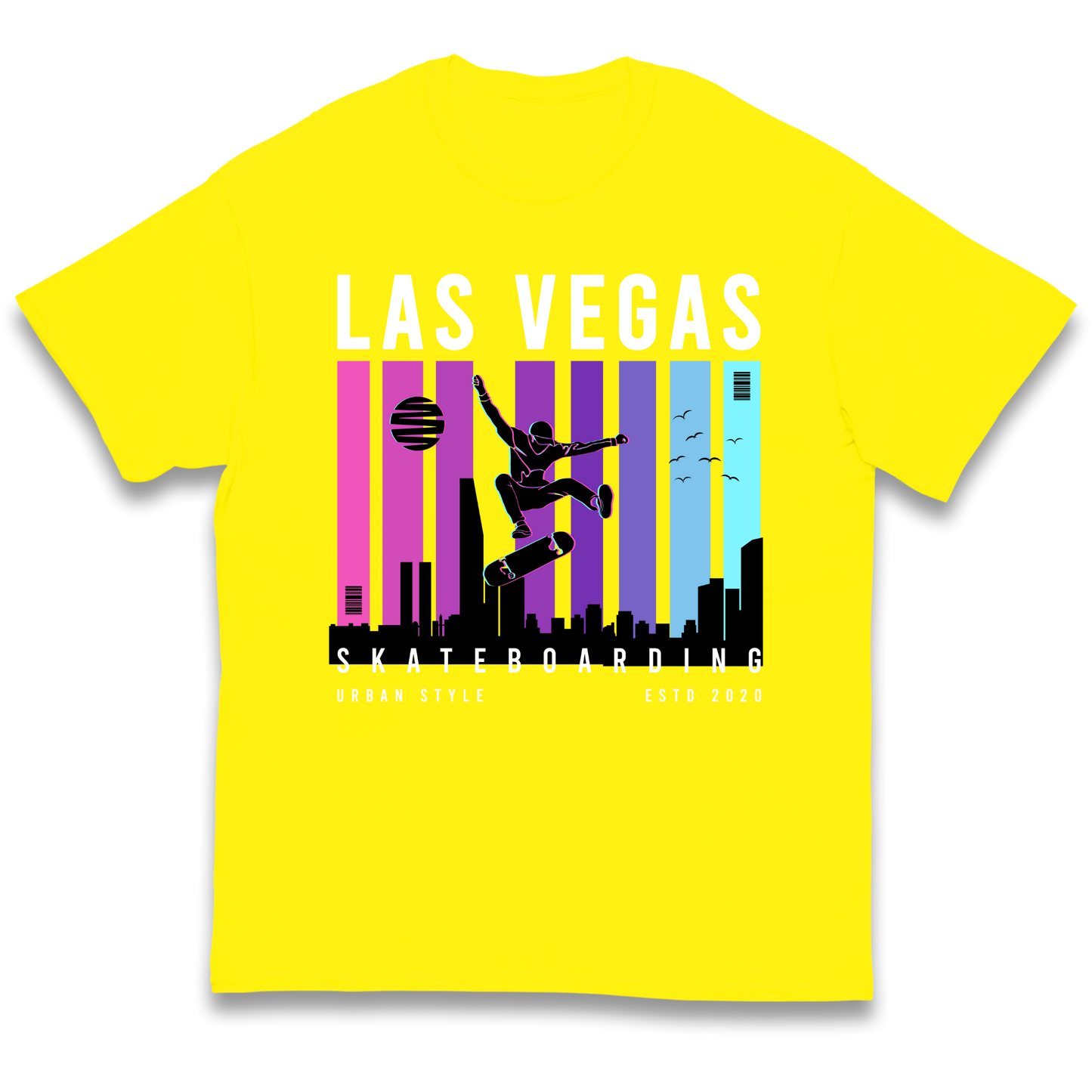 Las Vegas Skateboarding kids t shirt