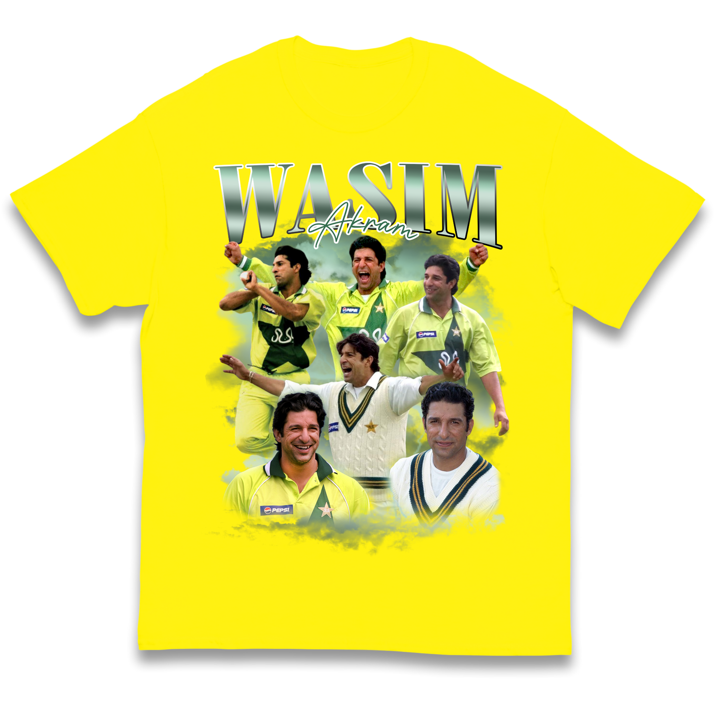 Wasim Akram kids t shirt