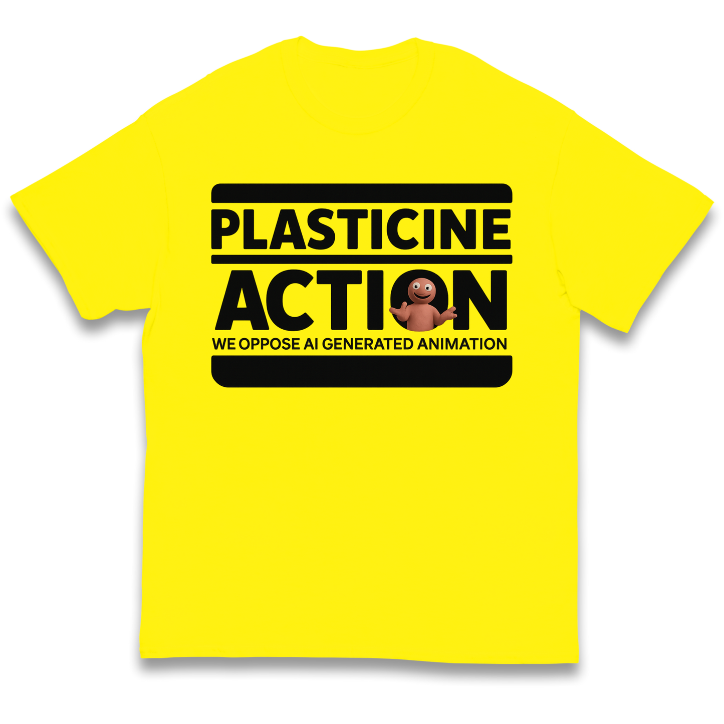 plasticine action kids t shirt