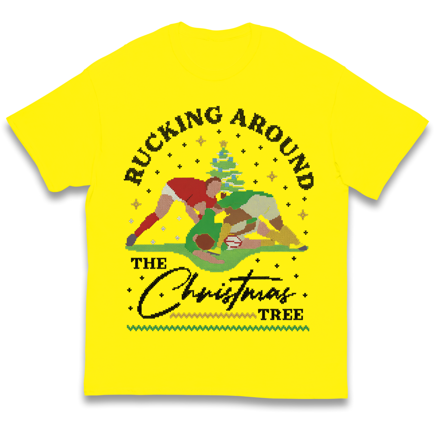 Rugby Christmas Kids T Shirt
