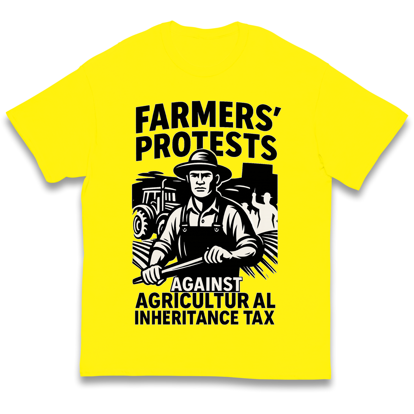 Farmers’ Protests Against Agricultural Inheritance Tax kids t shirt