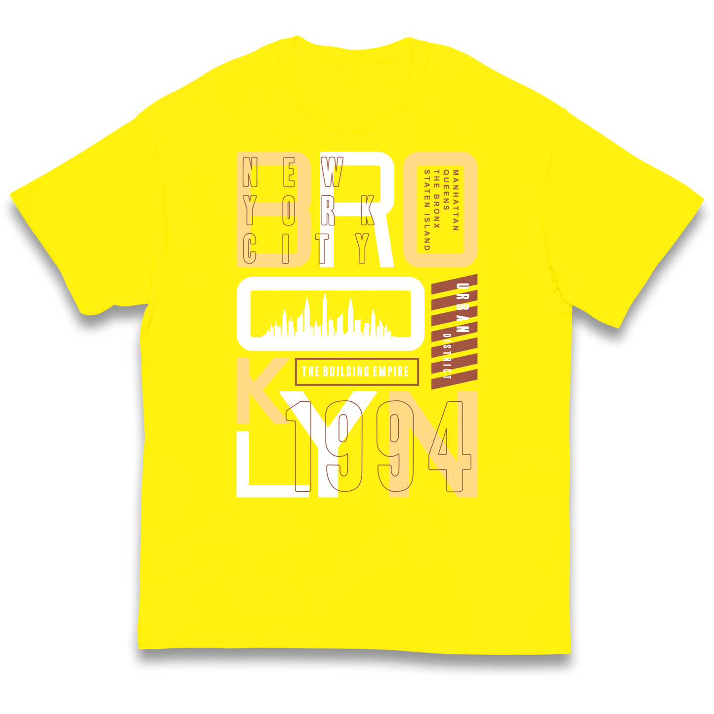 Brooklyn New York Urban District kids t shirt