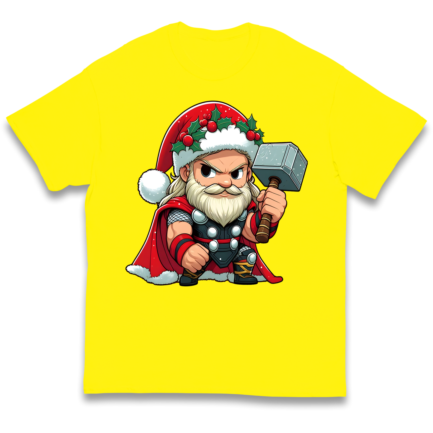 Thor Santa kids t shirt
