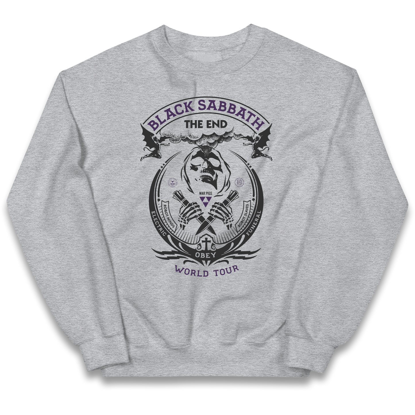 Black Sabbath The End World Tour Kids Jumper