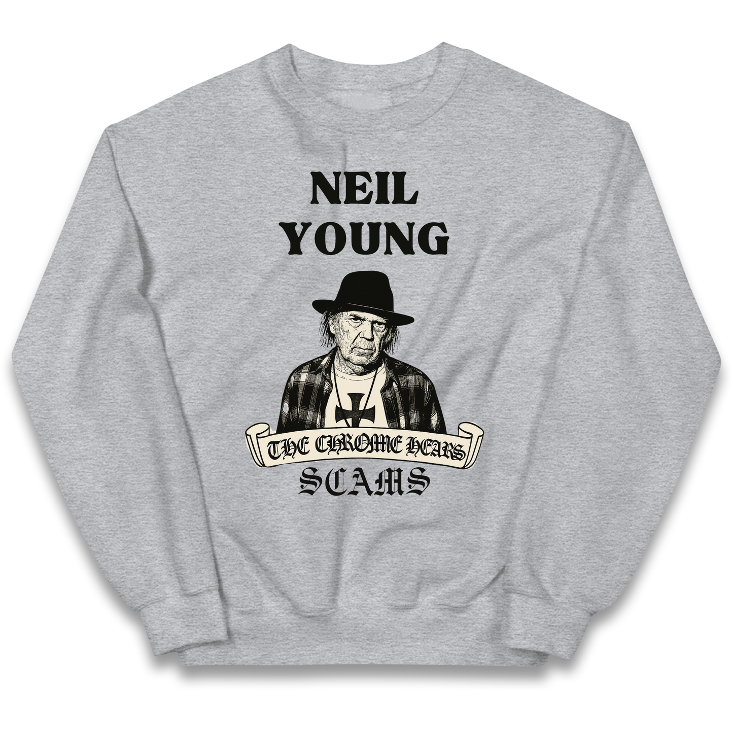 Neil Young and the Chrome Hearts Kids Jumper