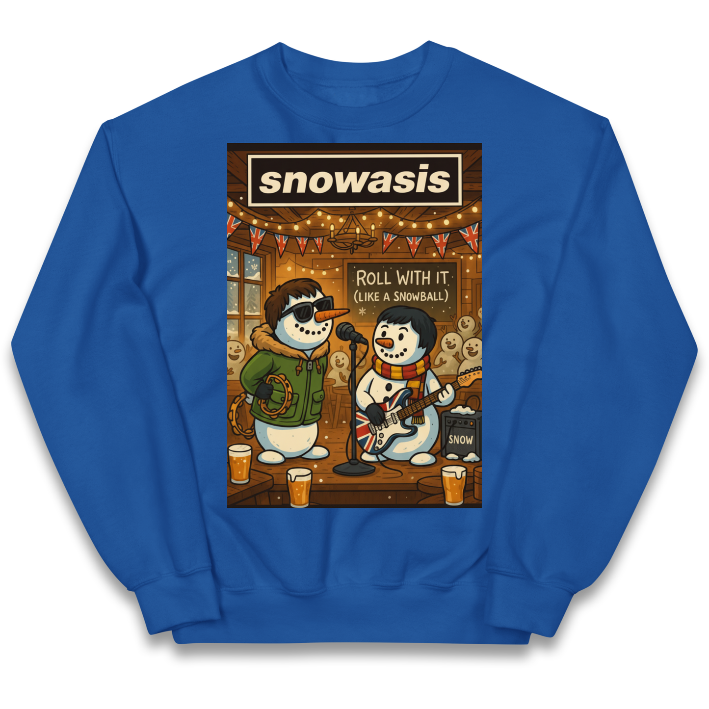 Snowasis Roll Christmas Kids Jumper