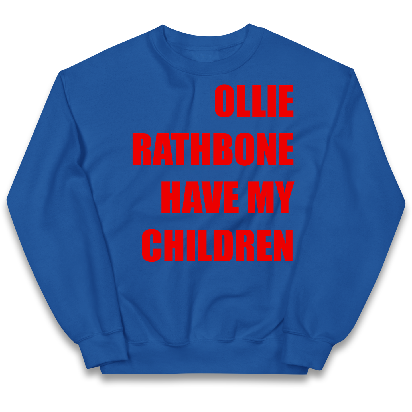 Ollie Rathbone Have My Children Rob McElhenney Wrexham Kids Sweatshirt