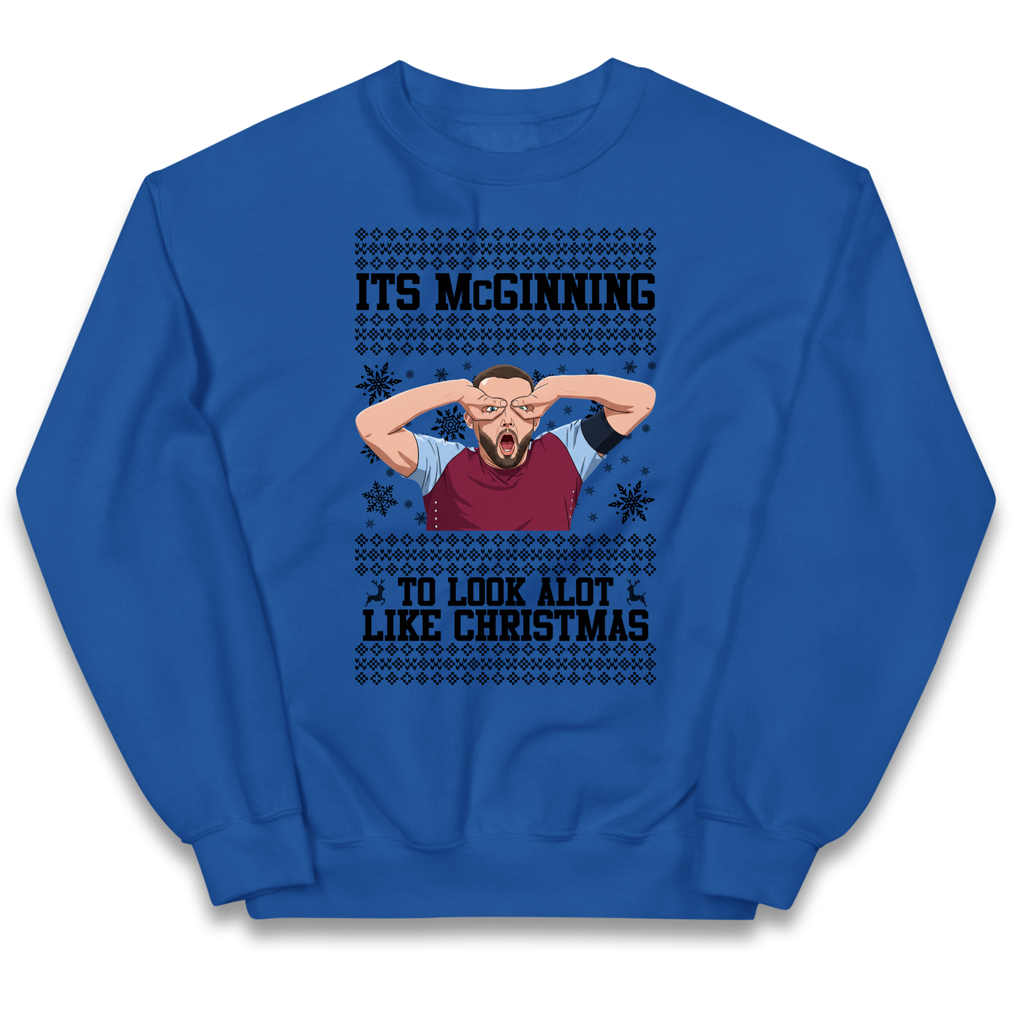 John McGinn Christmas Kids Jumper
