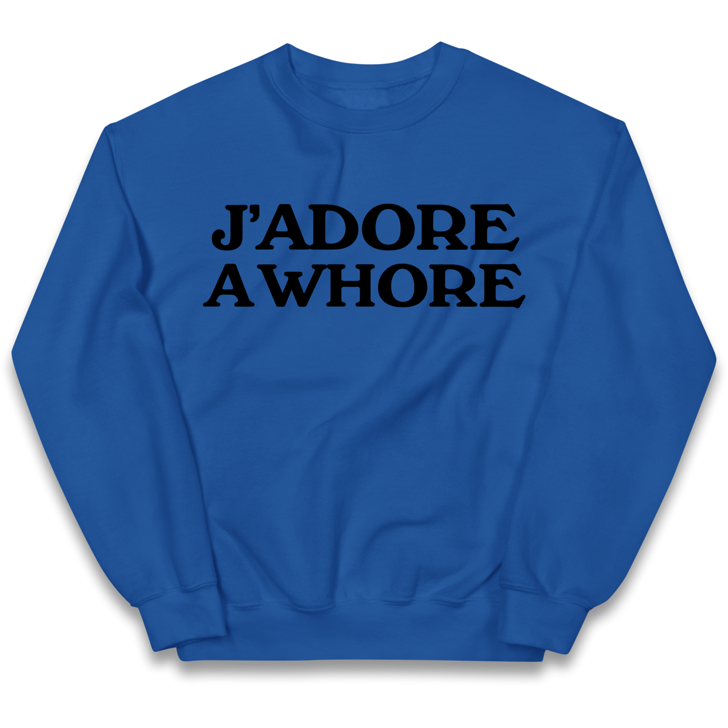 J'Adore A Whore Kids Sweatshirt