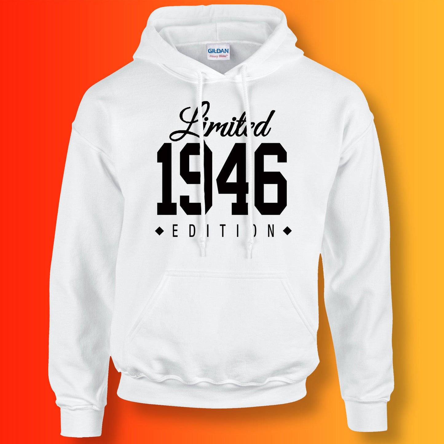 1946 Hoodie White
