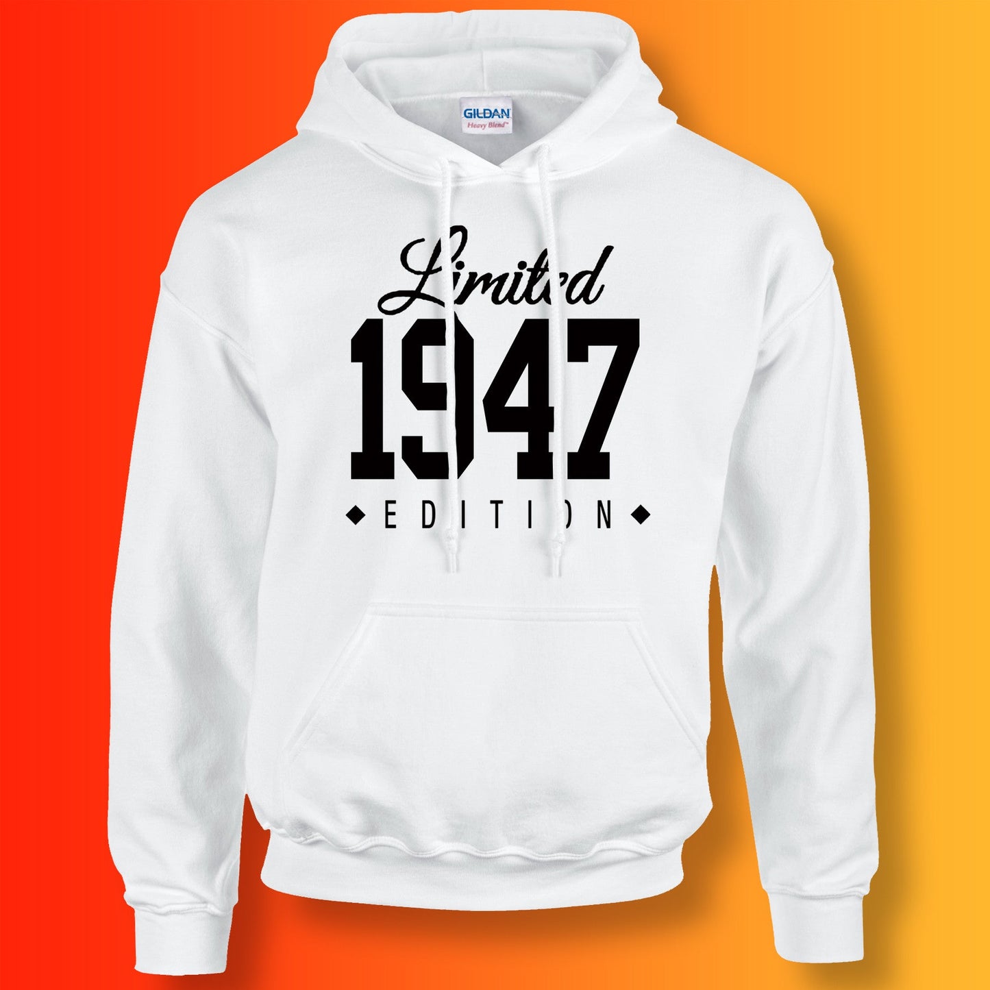 1947 Hoodie White