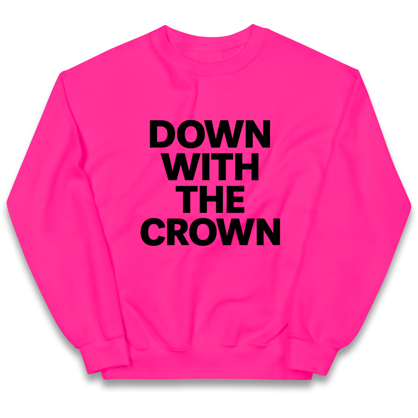 DOWN WITH THE CROWN kids sweatshirt
