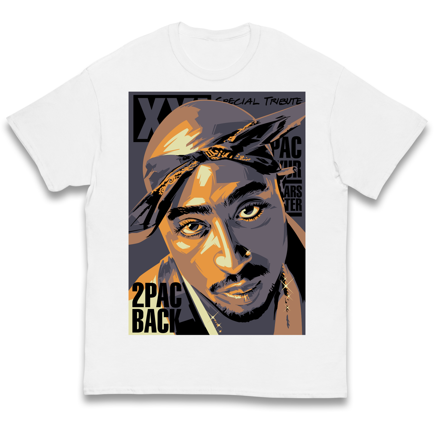 2 Pac Back Kids T Shirt