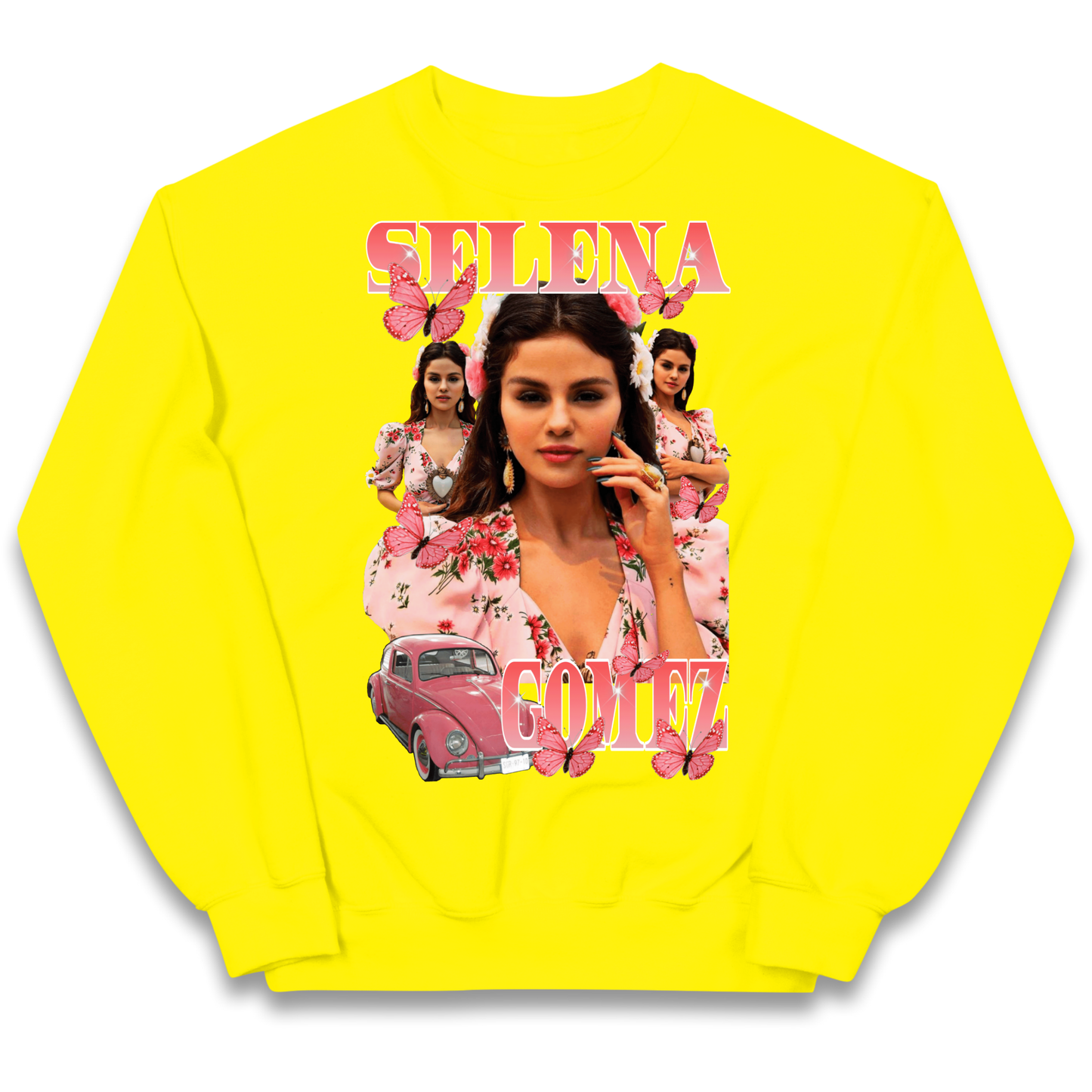 Selena Gomez Pink kids sweatshirt