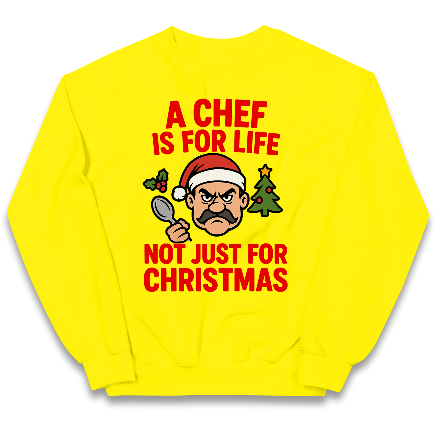 Chef Christmas Kids Jumper