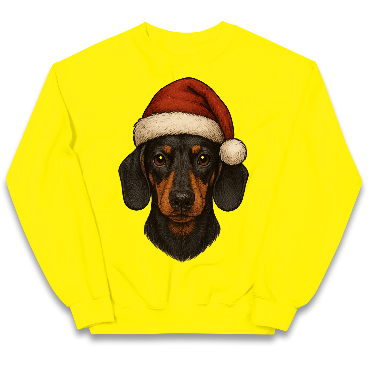 Sausage Dog Christmas Kids Jumper