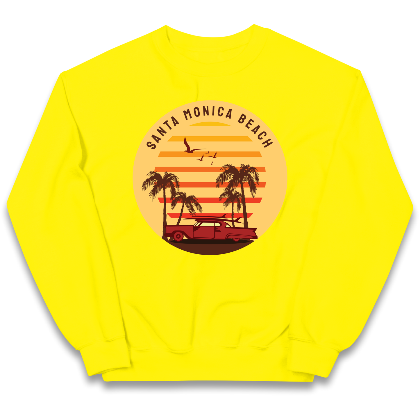 Santa Monica Beach kids sweatshirt