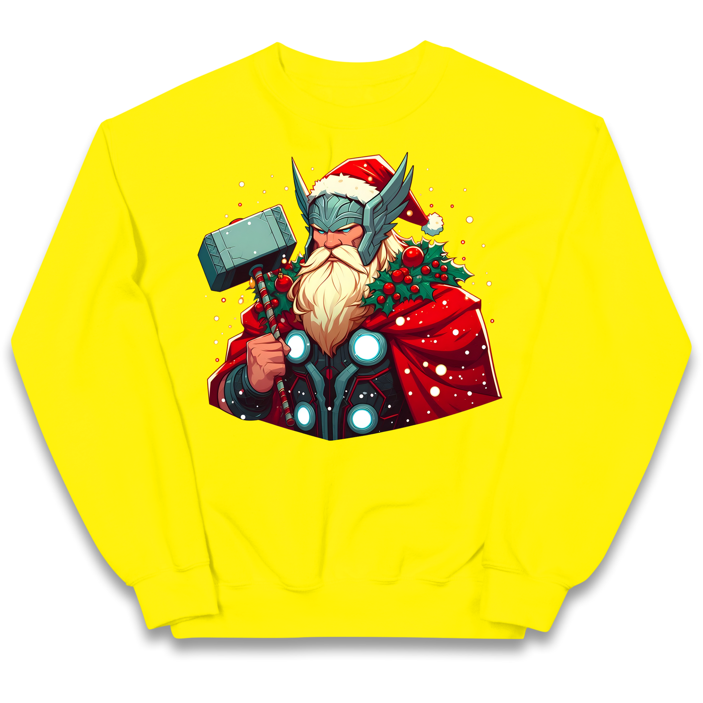 Viking Thor Santa kids sweatshirt