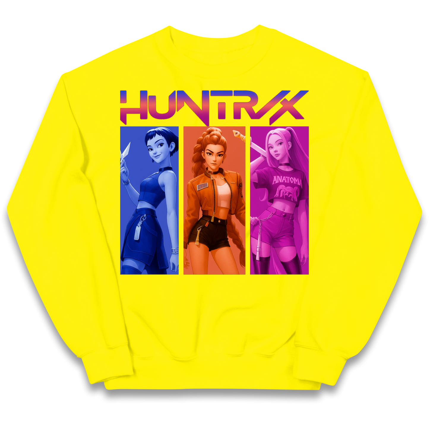 Kpop Demon Hunters Huntrix kids sweatshirt