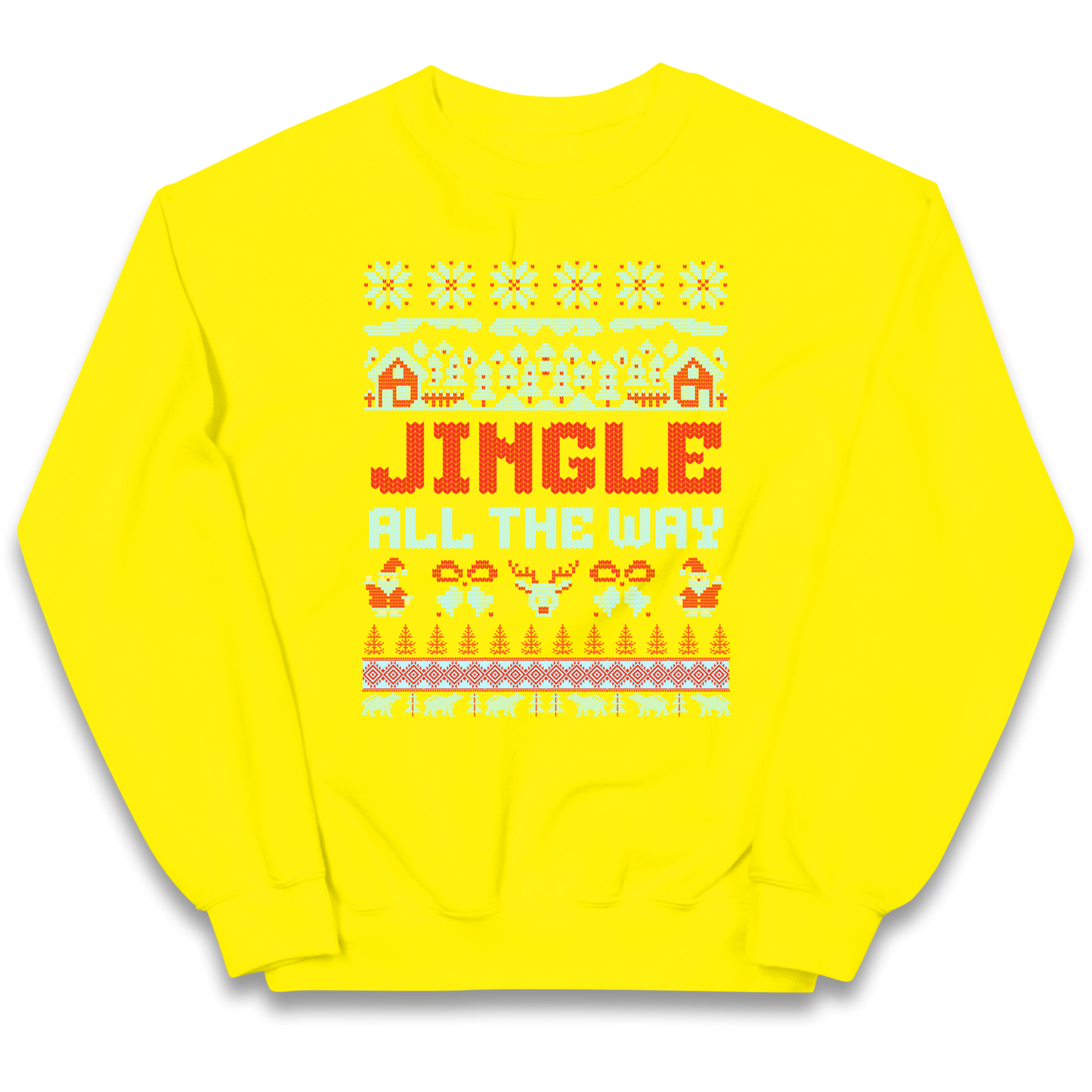 Jingle All The Way Christmas kids sweatshirt
