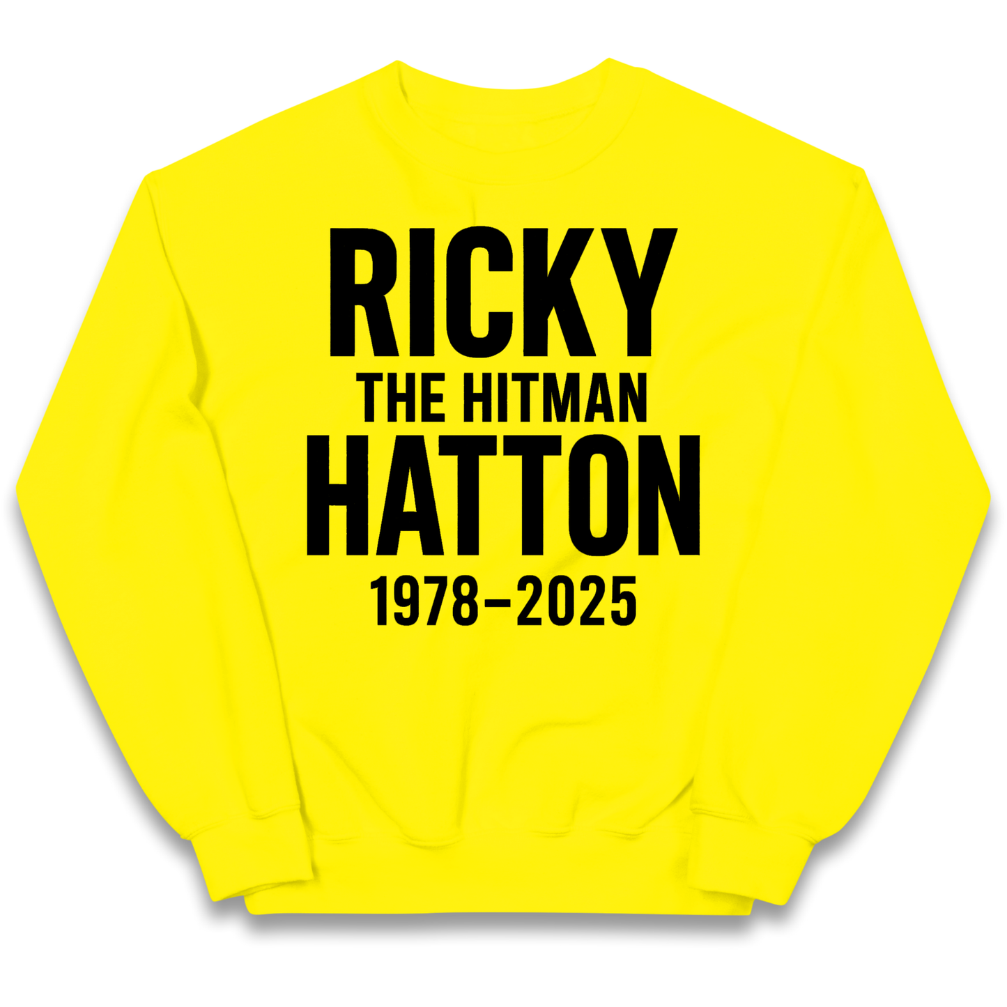 Ricky The Hitman Hatton 1978 2025 kids sweatshirt
