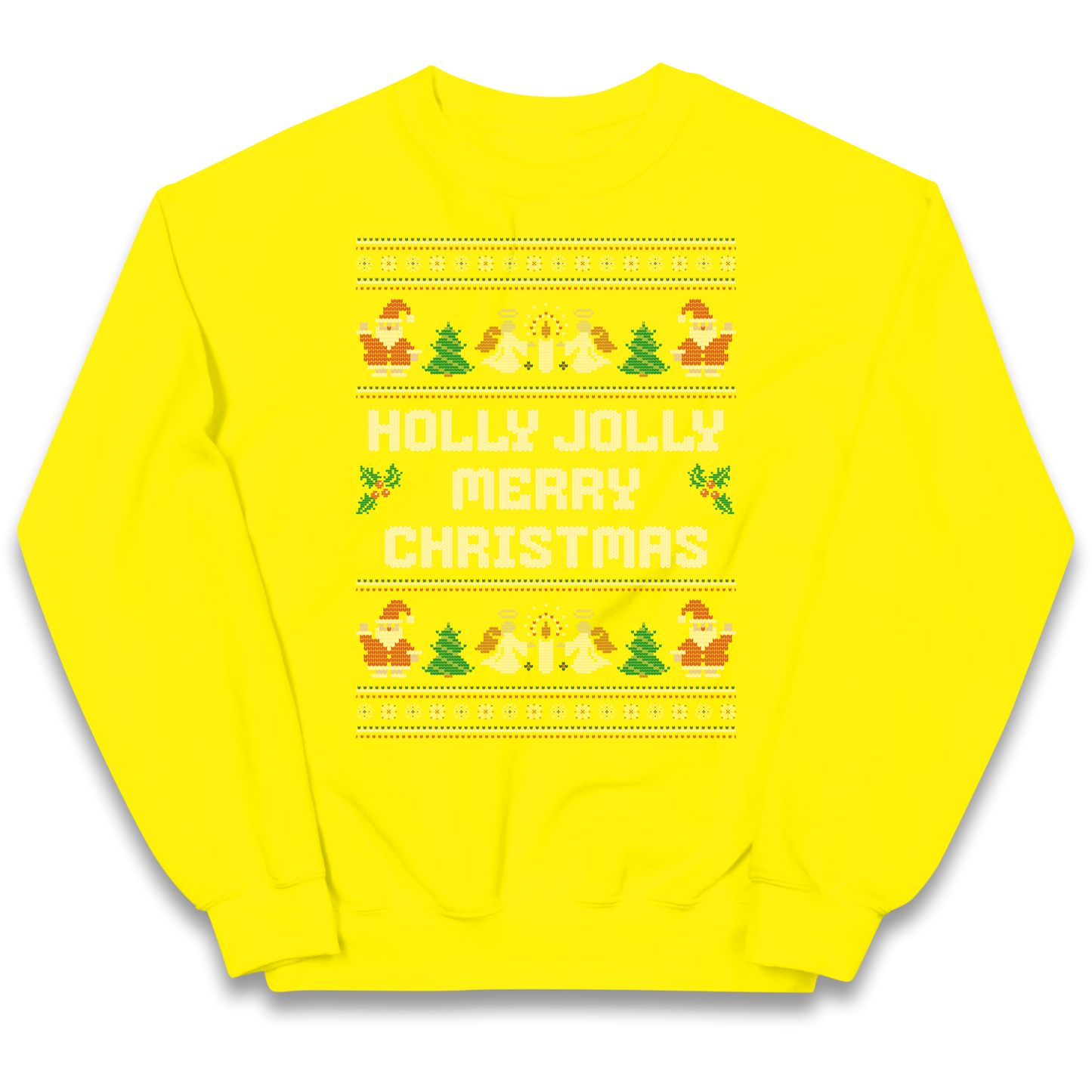 Holly Jolly Merry Christmas kids sweatshirt