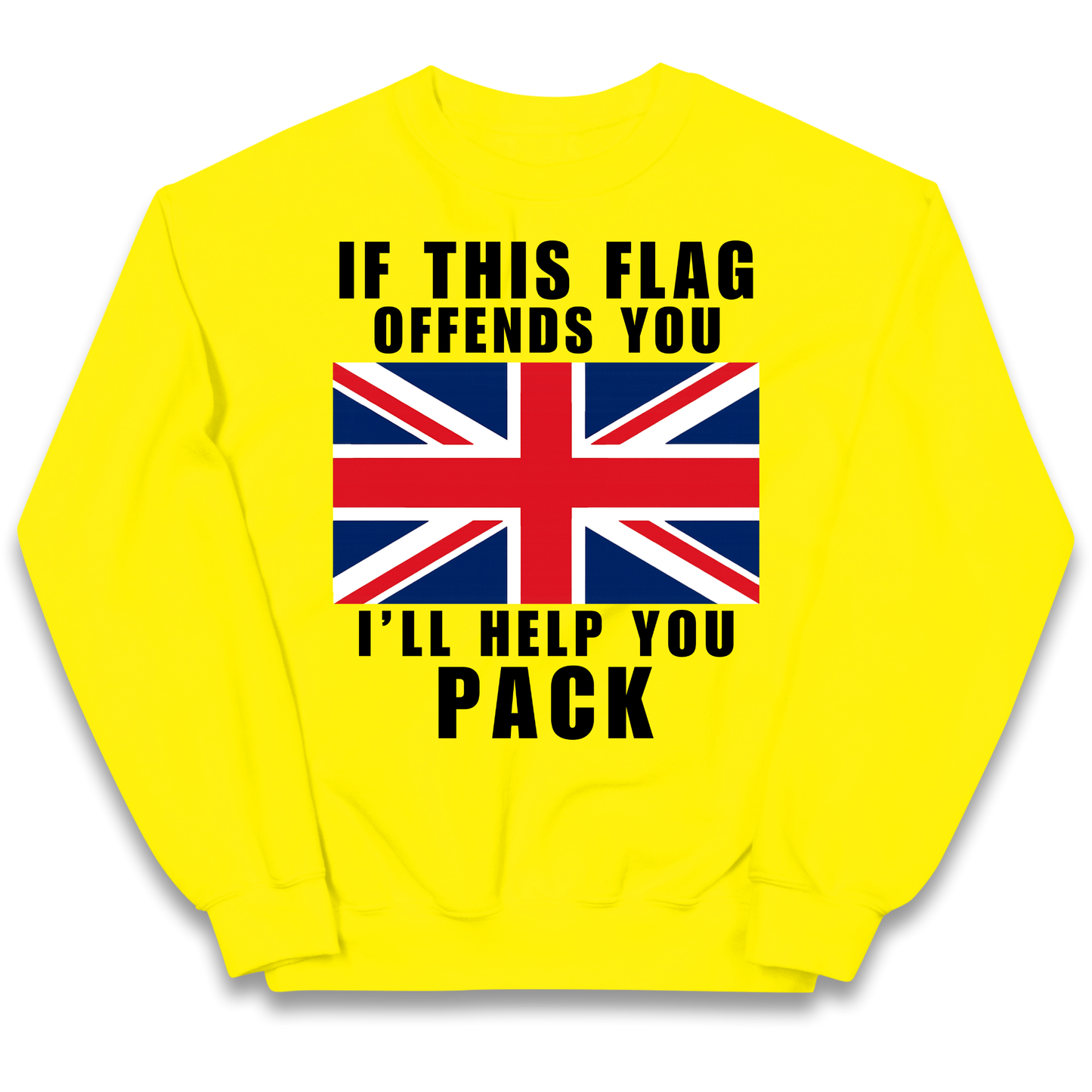 If This Flag Offends You I Will Help You Pack kids sweatshirt