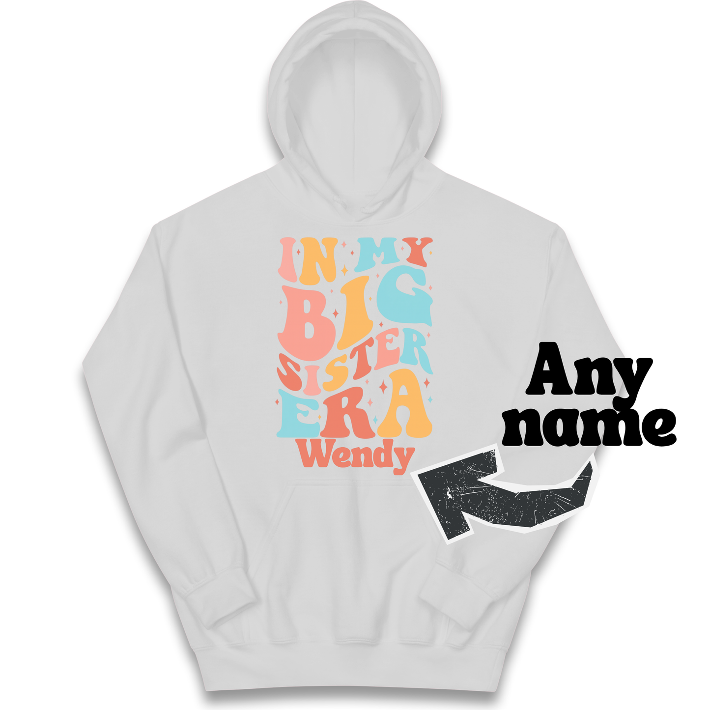 Big Sister Kids Hoodie