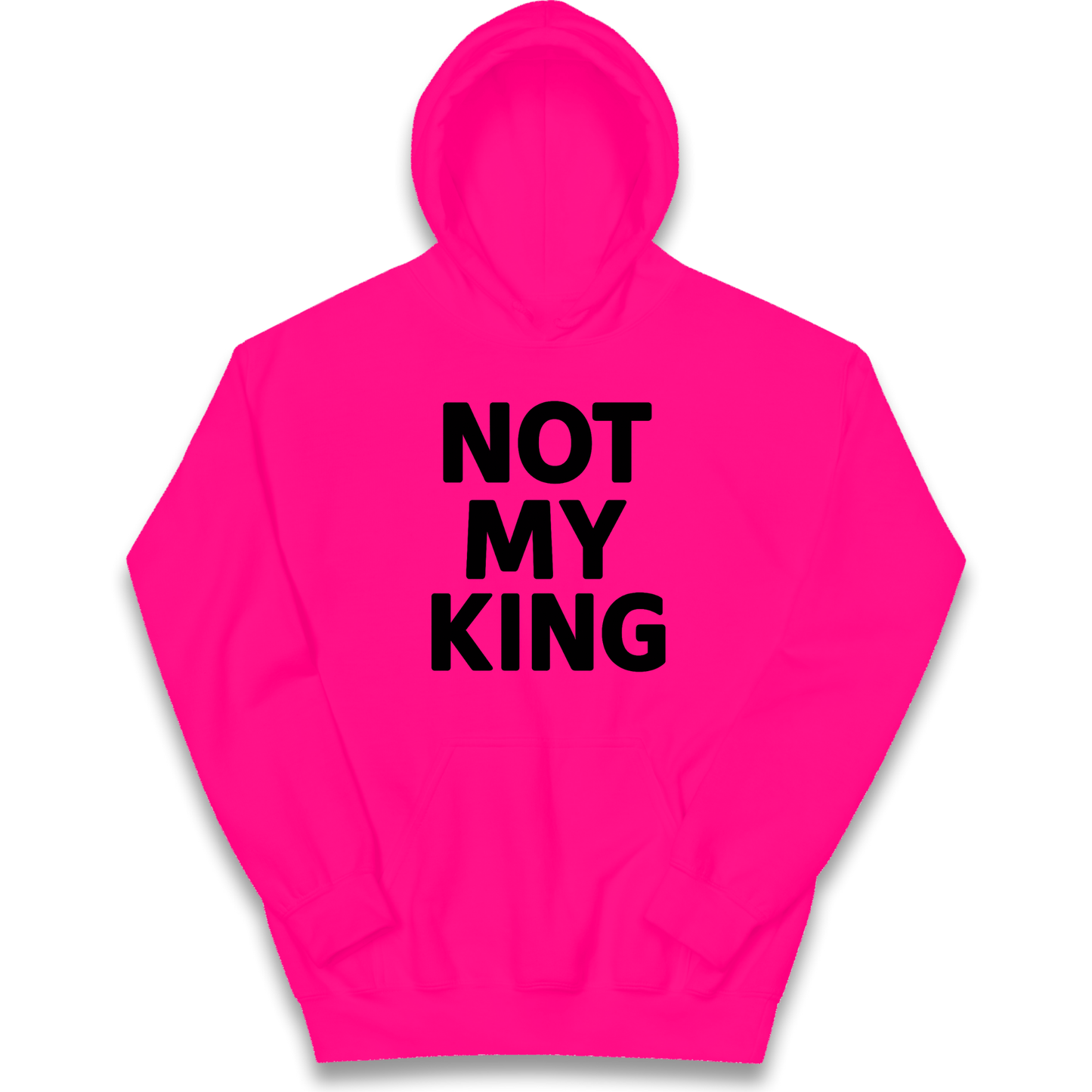Not My King kids hoodie