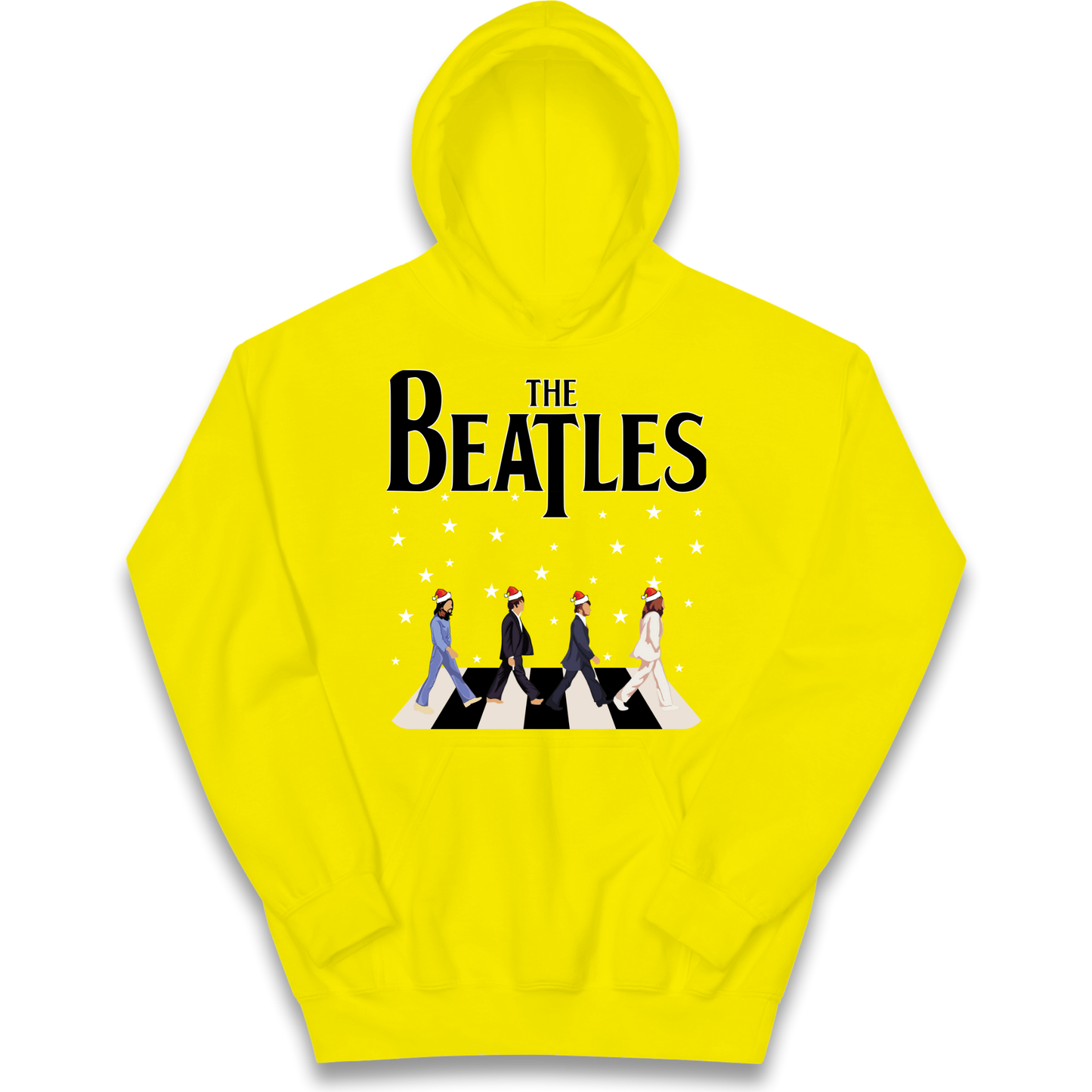 The Beatles Abbey Road Christmas kids hoodie