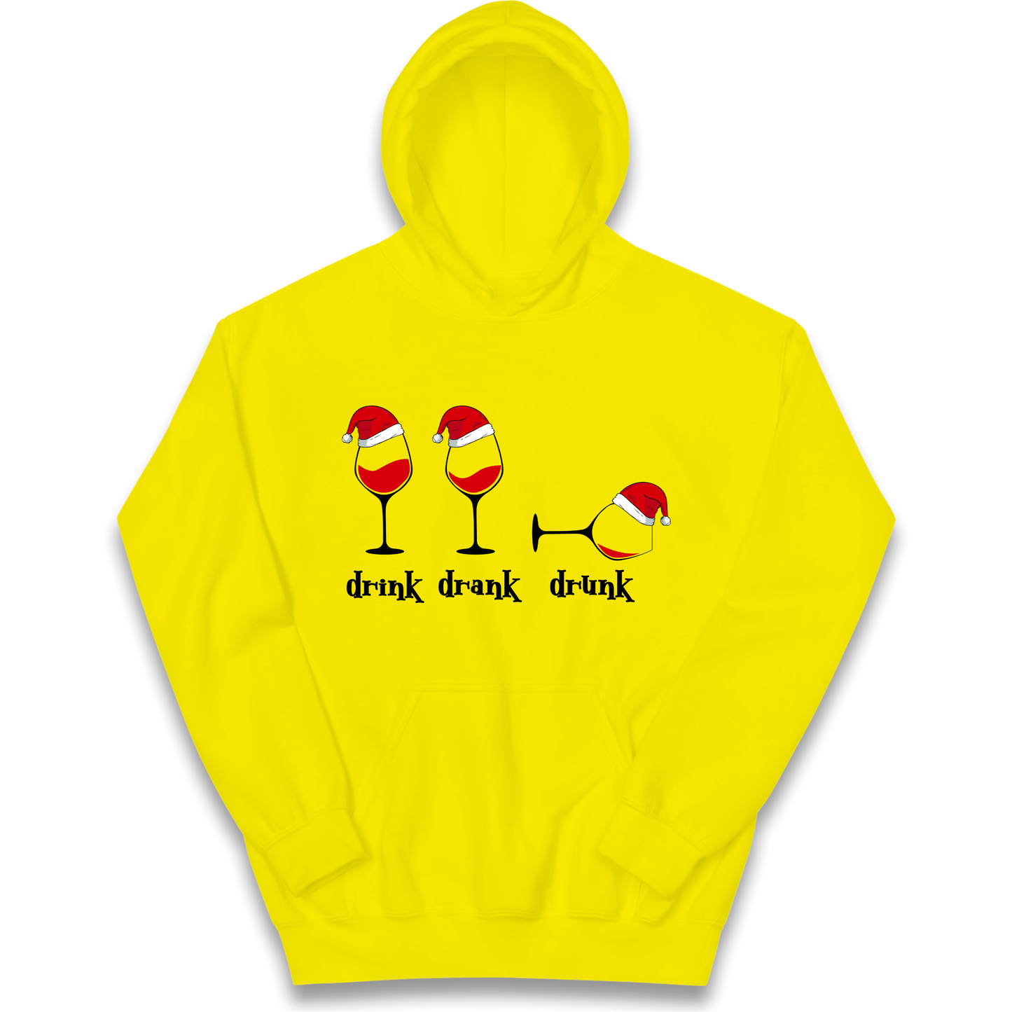 Drink Drank Drunk Kids Hoodie