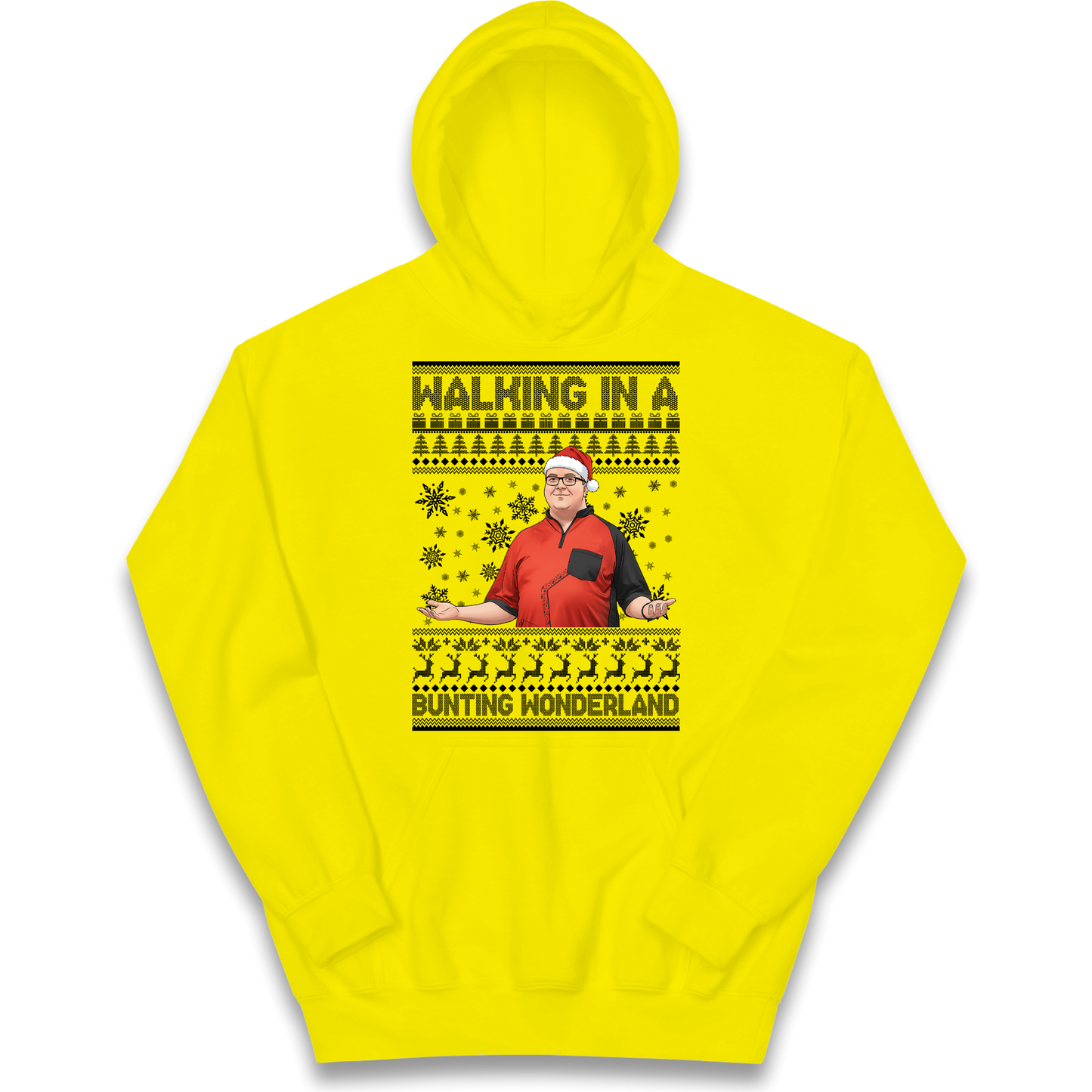 Bunting Wonderland Kids Hoodie