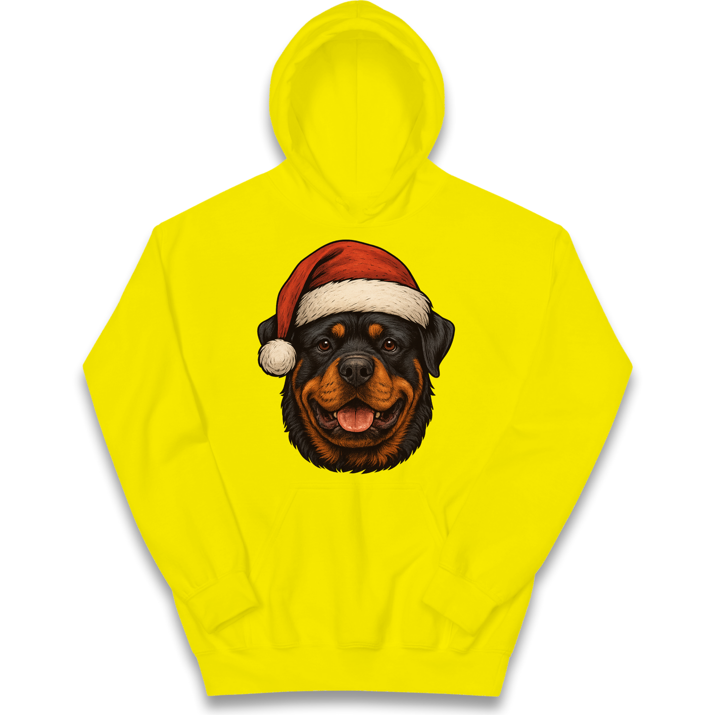 Rottweiler Christmas Kids Hoodie